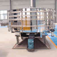 Tamis vibrant rotatif de qualité alimentaire pour tamisage par vibration