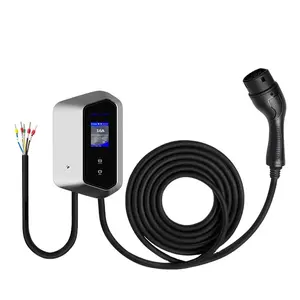 7kw Smart EV Charger Wall-mounted Charging Stations Wall box EV Charger 32A Electric Car Charging