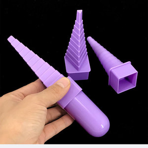 4 Chiếc Trục Gá Nhiều Kích Cỡ Và Hình Dạng Bằng Nhựa Có Tay Cầm Thay Thế Được Hình Tam Giác Vuông Tròn - Product Image 5