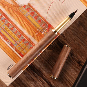 עיצוב 2025 חדש סיטונאי קצה גבוה עץ ייצור עט עץ מסניו perspenalis עטים מגולפים - Product Image 6