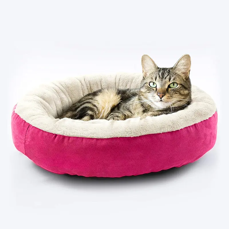ขายส่งขายตรงเตียงแมวและสุนัขขนาดเล็กเบาะเตียงสัตว์เลี้ยงผ้านุ่มทนทานพิเศษ