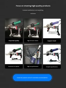 Portable Hot Melt Extrusion <b>Plastic</b> Welding Gun Machine Pp/pe <b>Rod</b> Type 220v 7kg 20-500c Mainland China - Product Image 2