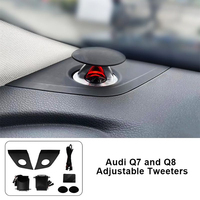 Kit d'éclairage d'ambiance intérieur pour Audi Q7 Q8 2026 avec haut-parleurs tweeter rétractables, amélioration d'usine d'origine, lampe d'ambiance