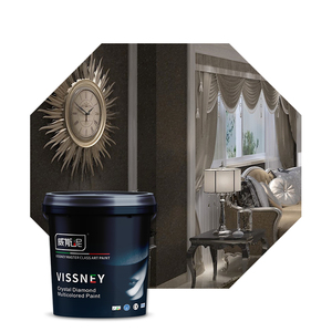 Vissney Texture de mur de peinture en aérosol de peinture murale texturée de sable de qualité supérieure en émulsion acrylique - Product Image 1