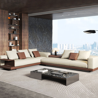 Ensemble de canapés modulaires modernes pour bureau, structure en bois, mousse haute densité, chaise longue, salon, chambre, bureau à domicile, import bon marché