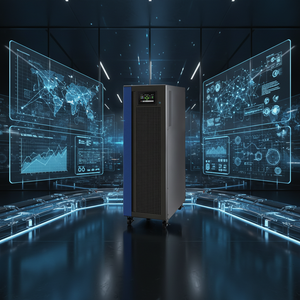제조업체 3 상 순수 사인파 OEM 10 KVA 20KVA 30 KVA 40KVA 업 전원 공급 장치 온라인 업 보안 모니터링 경보 - Product Image 5