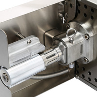 Presse à huile industrielle automatique en acier inoxydable à haute capacité 1-20T/jour 220V pour huile de soja et d'amande froide avec moteur pour noix