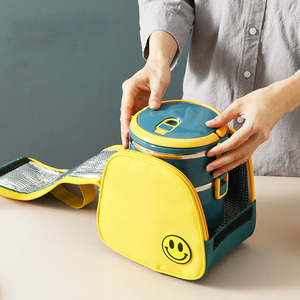 Boîte à lunch isolée scellée Offre Spéciale Employé de <span class=keywords><strong>bureau</strong></span> Boîte à repas en acier inoxydable avec four à micro-ondes Chauffée Boîte à bento Étudiante Femme - Product Image 4