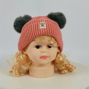 Örgü şapkalar bebek erkek kış bebek kız kap sıcak çocuklar bebek bakımı İrlanda bebek giysileri yürümeye başlayan çılgın şapka - Product Image 2