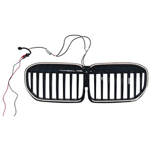 กระจังหน้า BMW สีดำเงาพร้อมไฟ LED สำหรับรุ่น 7 Series G12 ปี 2019-2022 สำหรับกันชนหน้า - Product Image 2