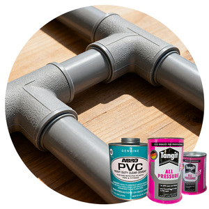 UPVC Glue <strong>PVC</strong> Plastic Pipe Adhesive <strong>Cleaner</strong> Water Pipe <strong>PVC</strong> Glue - Product Image 2