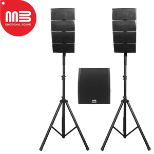 1200W Home audio subwoofer 15 INCH PA system 4 INCH ARRAY LINE SYSTEM SPEAKER CABLE SPEAKER STAND