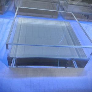 Jingruite 50MM dikte heldere acryl blok voor op maat gemaakte aquariumwanden |   Hoog slagvast gegoten PMMA plaat - Product Image 4