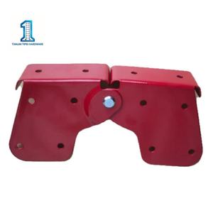 Conectores de bisagra reforzados y fijos en ambos lados de la bisagra plana de la escalera de aluminio. - Product Image 2