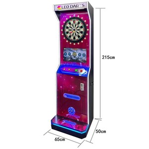 DCF DCF900 <b>Electronic</b> Dart Machine 215cm Height Arcade <b>Game</b> With Led Display And Control Panel For Indoor Entertainment - Product Image 1