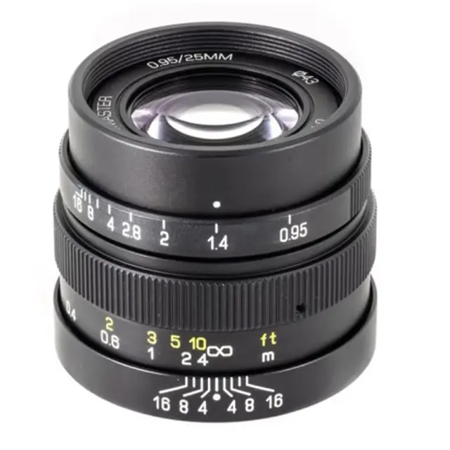 25mmf0. 95 Lens Micro Enkele Vaste Focus Afbeelding Close-Up M4/3 Bajonet