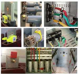 Système de surveillance et d'alerte de la température des barres omnibus du compteur de puissance numérique triphasé 220V - Product Image 4