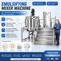 Réservoir de mélange en acier inoxydable avec agitateur savon liquide faisant la machine mélangeur cosmétique faisant la machine