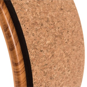 Roue de Yoga pour Backbend Roller Yoga Exerciseur Liège Naturel Durable Parfait pour la mobilité extensible de la colonne vertébrale Flexibilité et alignement - Product Image 5