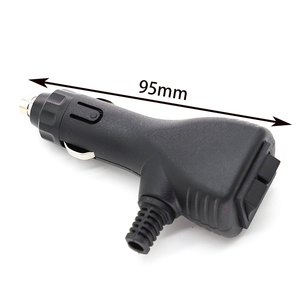 12-24V Xe Thuốc lá nhẹ hơn cổng nam cắm ổ cắm tự động DC sạc Ổ cắm điện <span class=keywords><strong>adapter</strong></span> với Rocker On/Off chuyển đổi ánh sáng màu đỏ - Product Image 1