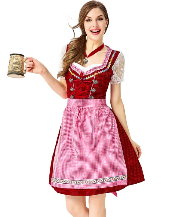 Costume de femme de chambre, Costume de femme de chambre, de bière, d'oktoberfest, d'allemand, de hollande, de Heidi, de Dirndl, de Leiderhosen
