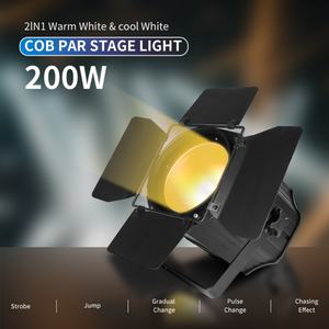 AICPOSE Equipo Profesional, Luz Fresnel LED COB de 200w, Blanco Cálido y Frío, para Estudio - Product Image 2