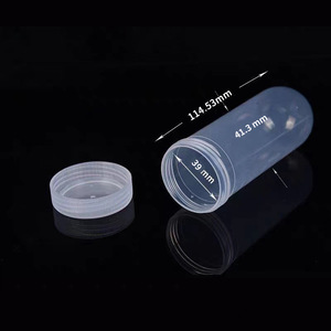 Yueside 120Ml Screw Top Round Bottom Centrifuge <b>Tube</b> <b>Plastic</b> Graduated Lab Test <b>Tube</b> With Cap - Product Image 1