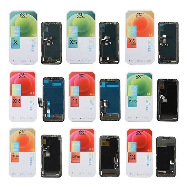 JK Replacement for iPhone X 11 12 13 14 Mobile Phone Touch Display LCD Screen Incell IC Transplant Mobile Phone Lcds