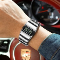 Jam Tangan Pria Poedagar E126 Kreatif dengan Tali Baja Anti Karat, Tahan Air, Model Fashion untuk Pria, Grosir Reloj Montre