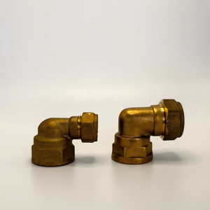 שרוול נחושת חיבור מהיר הסיטונאי 15 מ "מ 22 מ" מ 28 מ "מ חצי אינץ 90 ממתכת צינור פליז נקבה הולם - Product Image 2