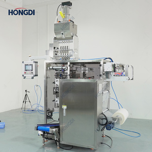 Machine de remplissage et d'étiquetage automatique multi-têtes pour granulés et noix, haute précision, pour sachets préformés - Product Image 6