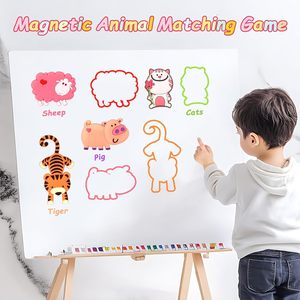 Autocollant <span class=keywords><strong>magnétique</strong></span> personnalisable en PVC <span class=keywords><strong>pour</strong></span> réfrigérateur, grande <span class=keywords><strong>feuille</strong></span> découpée et solide <span class=keywords><strong>pour</strong></span> cuisine, voiture, art déco, lettre animale disponible - Product Image 2