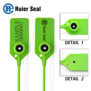 Rep218 nhựa Con Dấu Nhà cung cấp một thời gian sử dụng đầy màu sắc Con dấu nhựa hiệu suất an ninh nhựa xe tải con dấu - Product Image 4