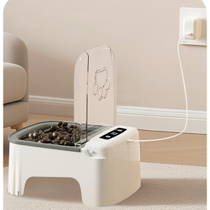 <b>Timer</b> Auto-Lid Pet Feeder - Cat Dog Food Bowl Dispenser Export Trade - Product Image 6
