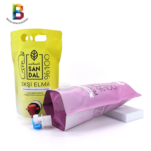 Tùy chỉnh đứng lên túi 3L với vòi nước TAP Túi Nước Trái cây trong hộp Rượu vang đỏ lưu trữ Dispenser - Product Image 4