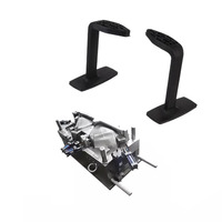 Molde de inyección de plástico personalizado, base de silla con reposabrazos, molde trasero, gran oferta