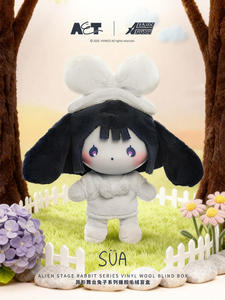 16box Wholesale Authentic Alien Stage Rabbit Series Vinyl-Plush Blind Box Figures Mizi Sua <strong>Till</strong> Ivan Merch Figuras Collectible - Product Image 5