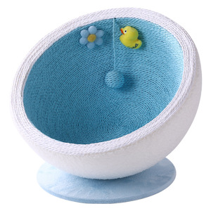 <b>Cat</b> <b>scratching</b> <b>post</b> and <b>cat</b> bed, wear-resistant and lint-free round <b>cat</b> paw bowl, <b>cat</b> toys, anti-<b>cat</b> scratch sofa, <b>cat</b> climbing - Product Image 5