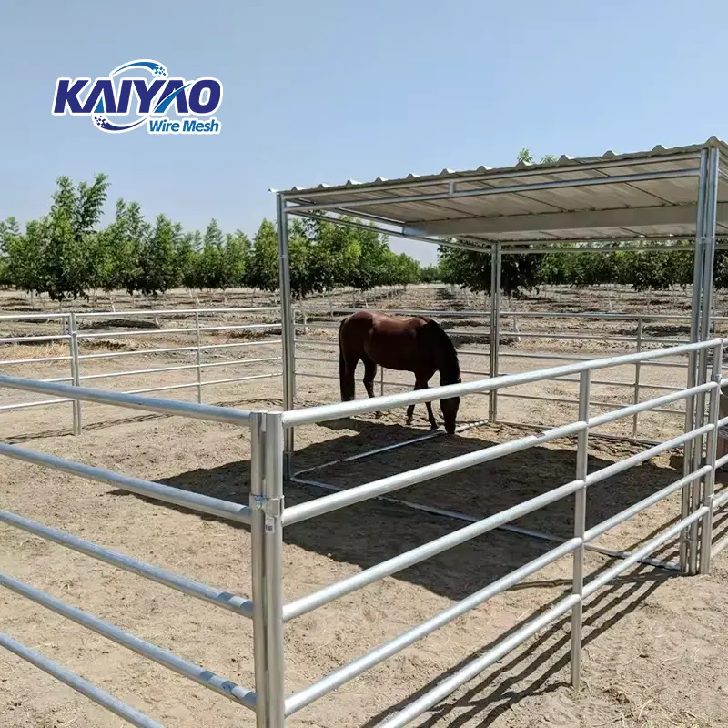 Recinto galvanizzato accessibile del Ranch del cavallo e della fattoria