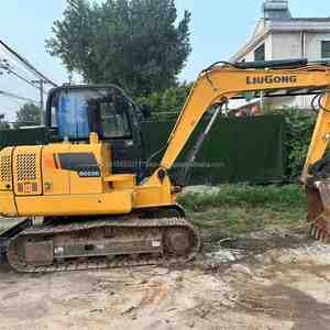 Venta Directa de Miniexcavadora Fabricada en China, Excavadora de Orugas de 5 y 6 Toneladas, Excavadora Usada LiuGong CLG 9055E - Product Image 2