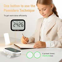 Termometer dapur Digital pengatur waktu burung IKT-031 daging magnetik termometer Pomodoro Timer pengatur waktu dapur untuk produktivitas memasak