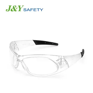 Lentes de policarbonato antivaho y antiarañazos Gafas protectoras de seguridad transparentes para protección ocular para la construcción en China