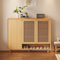 Armoire de rangement étagère à chaussures boîte à chaussures tissage armoire à chaussures moderne grande capacité armoire d'entrée