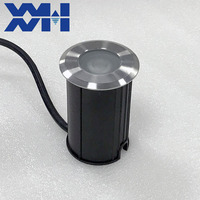 Projecteur LED RGB professionnel IP68 en acier inoxydable, contrôle DMX/Automatique, 1W-9W, pour éclairage paysager, fontaines, éclairage d'arbres et de piscines