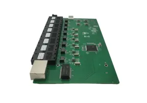 PCBA光ファイバスイッチ8 SCポート2x10/100/1000Mbps RJ45アップリンクイーサネットスイッチ