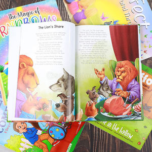 Libro de Colorear Educativo para Niños, Diseño de Cubierta con Dibujos de Animales, Impresión Offset, Hecho de Cartón y Papel Recubierto - Product Image 6