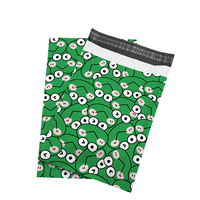 En stock, motif grenouille, 100% neuf, enveloppes en polyéthylène pour l'expédition, sacs d'expédition