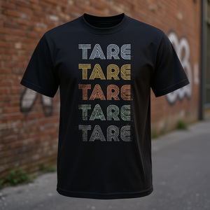 Tare <b>Tee</b> Grunge Vintage Style T-<b>Shirt</b> <b>Black</b> Unisex Adult Size - Product Image 3