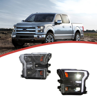 Ensemble de phares LED complets, phares modifiés améliorés avec clignotants séquentiels pour Ford F150 Raptor 2015-2020