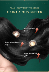 แชมพูสมุนไพรกำจัดรังแคและควบคุมความมันส่วนประกอบของพืชแชมพู Multiflorum บำรุงเส้นผม - Product Image 3